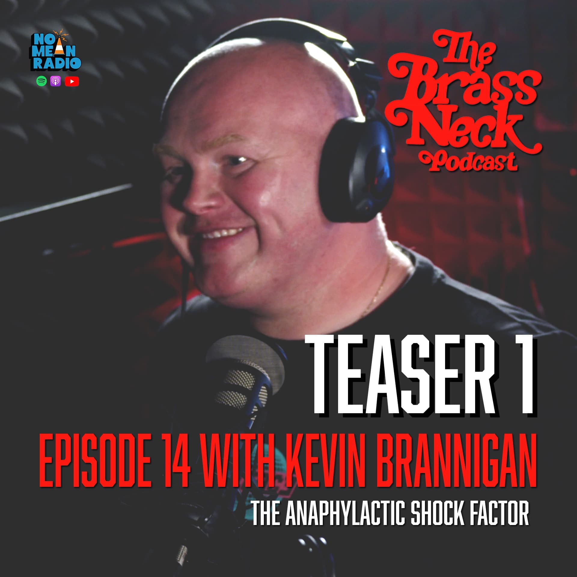 The Brass Neck Podcast: Episode 14 With Kevin Brannigan - The Anaphylactic Shock Factor Teaser 1