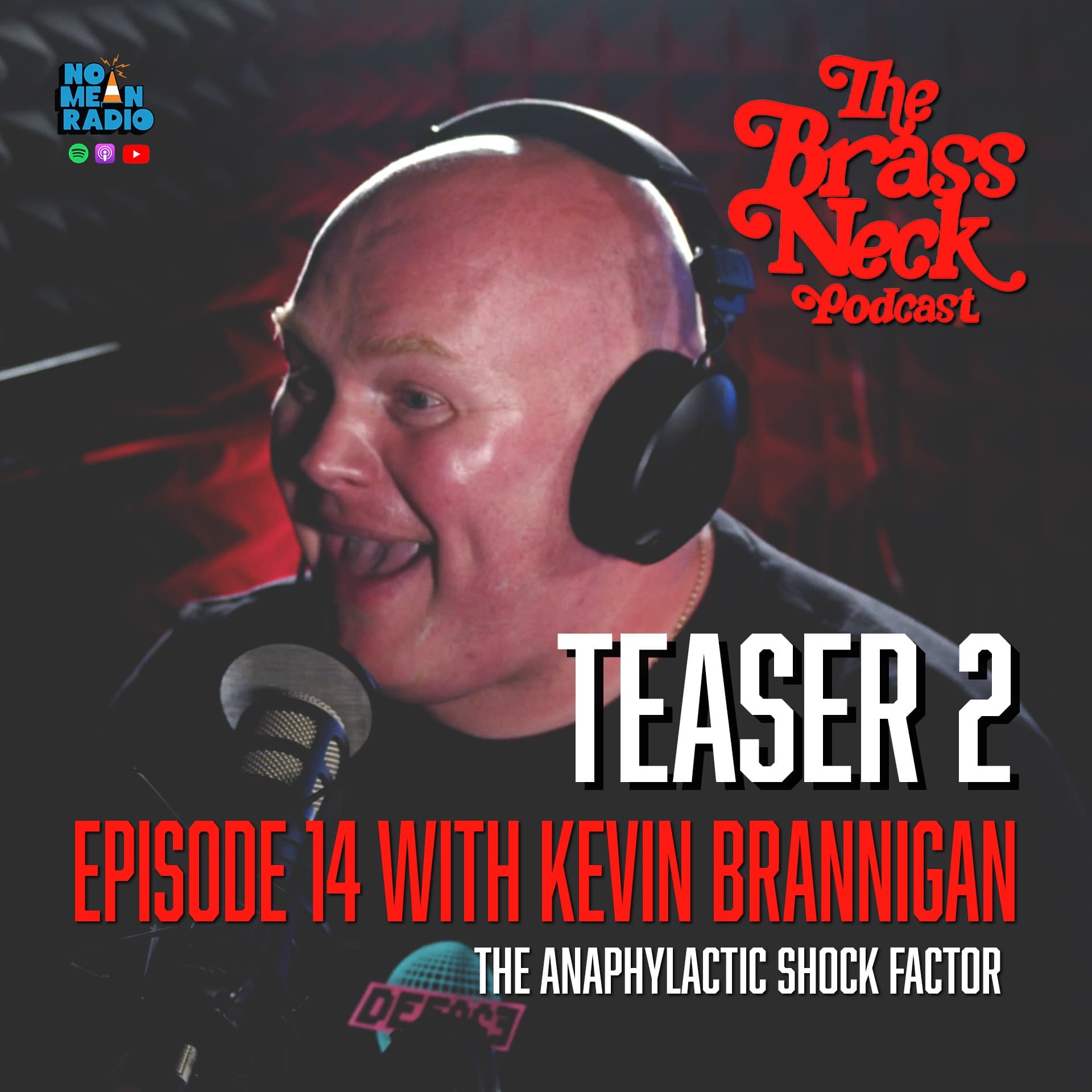 The Brass Neck Podcast: Episode 14 With Kevin Brannigan - The Anaphylactic Shock Factor Teaser 2